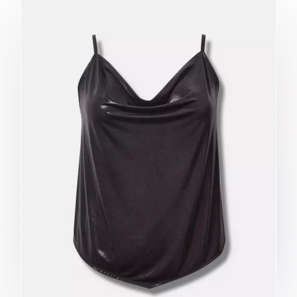 Torrid Liquid Shine Cowl Cami